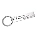 LParkin Drive Safe Keychain I Need You Here with Me Trucker Husband Gift for Husband dad Gift Valentines Day Stocking Stuffer
