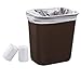 2.6 Gallon Clear Bathroom Trash Bags (240 Bags) 2 Gallon Small Garbage Bags 10 Liter Plastic Wastebasket Trash Can Liners for Home and Office Bins, 240 count