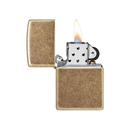 Zippo antique brass lighter - 5088z276