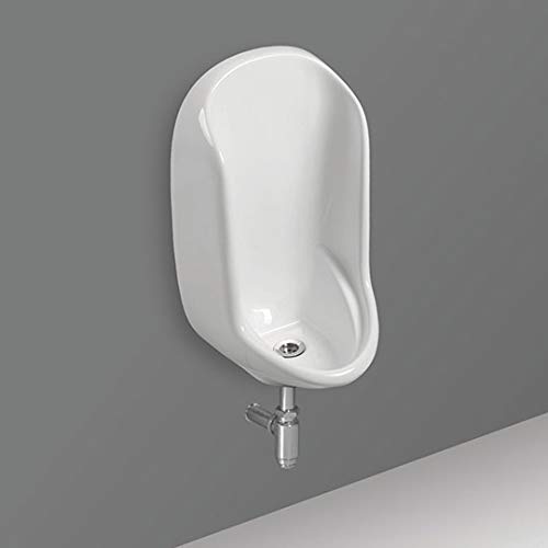 SENISTO Ceramic Wall Mount Small Urinal Pot for Gents / Male / Boys