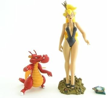 Dragon S Lair 3d Princess Daphne With Fire Drake Series One Amazon Co Uk Toys Games