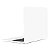 TOP CASE - Macbook Pro 13 WITHOUT Touch Bar (Release 2017 & 2016) 2 in 1 , Rubberized Hard Case Cover + Keyboard Cover for MacBook Pro 13-inch A1708 without Touch Bar - Satin White