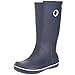 Crocs Women's Crocband Jaunt Rain Boots, Navy, 8