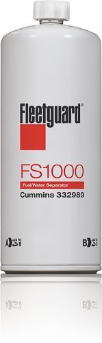 Fleetguard fs1000, diesel fuel water separator