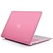 MacBook Air 13-inch Case, iXCC ® Smooth Finish Soft-Touch Plastic Hard Shell Case [2 in 1] with Keyboard Cover [ Models: A1466 / A1369 ] - Pink