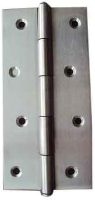 Unistyle 4 x 12 Inches Stainless Steel Medium Weight & Heavy Butt Hinges, 10 Piece Each Pack