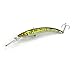 Maoko 10pcs Plastic Minnow Fishing Lures Baits Deep Diver Sinking Bass Crankbaits with 3d Eyes Two VMC Treble Hooks 6.1