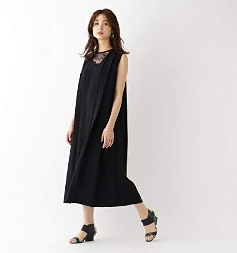 Amazon アクアガール Aquagirl Arobe レースプリーツドレス ブラック 019 02 ワンピース チュニック 通販