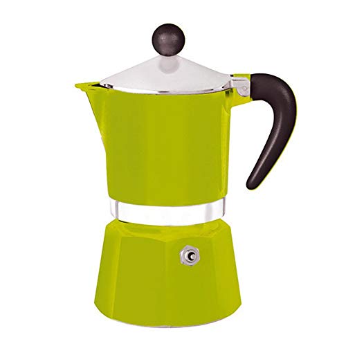 Lwieui Espressokocher Haushalt Kaffee Mokka Kaffeemaschine Espresso-Kaffee-Topf Hausgemachte Kaffee Mokka Topf Stovetop…