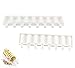 Joho Ice Cream Molds Popsicle Silicone, Reusable Popsicle Molds Ice Pop Molds Maker with Wooden Sticks,Tango,8 cavity