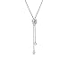 PANDORA Dazzling and Dancing Butterflies 925 Sterling Silver Necklace, Size: 80cm, 31.5 inches - 397911CZ-80