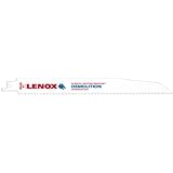 Lenox Tools 20598966R Demolition Reciprocating Saw Blade-966R 6 Teeth Per Inch, 9-Inch, 2-Pack