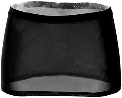 Gofypel Super Mini Skirt Sexy Clubwear Mini Skirt Wet Look Short Mini Skirt Lingerie Clubwear Dancewear
