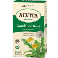 Alvita Tea Dandelion Root Org 24 bags (pack of 4)