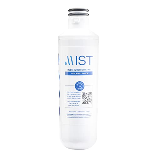 Mist LT1000P Water Filter Replacement, Compatible with LG Models