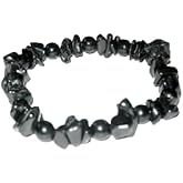 CRYSTALMIRACLE Powerful Black Tourmaline & Obsidian Bracelet Fashion Jewelry Wellness Crystal Healing Men Women Gift