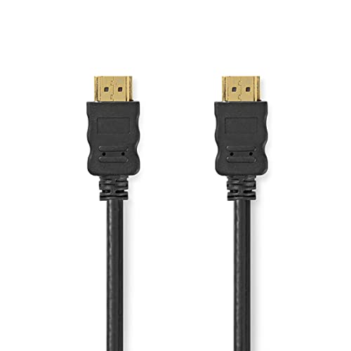 NEDIS High Speed HDMI™ Cable with Ethernet - HDMI™ Connector - HDMI™ Connector - 0.5 m - Noir