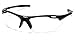 Pyramex Safety Avante Eyewear, Black Frame, Clear Lens
