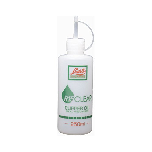 Lister Shearing Lister R15 Clear Clipper Oil 250ml - Clear, 250ml