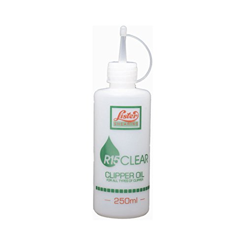 Lister R15 Clear Clipper Oil 250ml clear