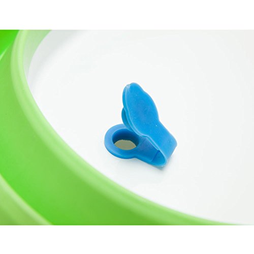 Kidsmile Baby Bathtub Portable Collapsible Bathing Tub with Non-Slip Mat, Foldable Shower Basin with Infant Sling, Comfort Folding Baby Bathtub, Deluxe Newborn to Toddler Tub, Blue - Thumbnail 6