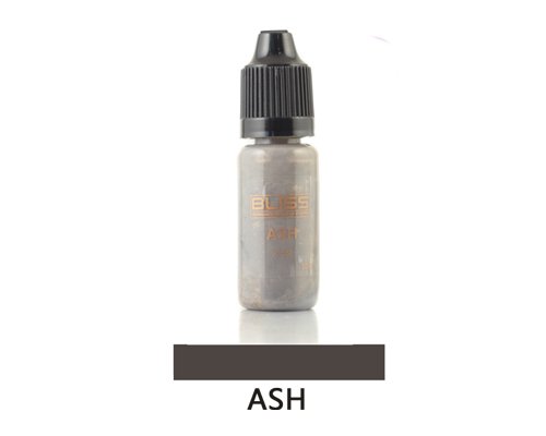 BLISS Microblading Ink ASH Color for machine application 10ml Bottle Pigment - Permanent Makeup Supply
