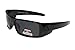Vision World Eyewear Men Wrap Around POLARIZED Limited Edition Dark Shades Sunglasses