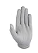 Callaway Golf Men's Opticolor Leather Glove, Worn on Left Hand, Medium/Large Grey