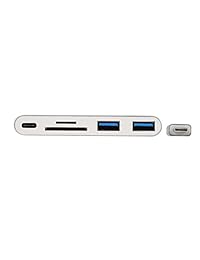 HuDieM   Adaptador USB C a USB A 3.0 5 en 1, adaptador USB C de alta velocidad USB C a USB 3.0 con...