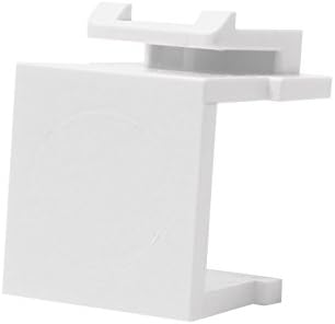 20-Pack Multimedia Blank Keystone Jack Insert