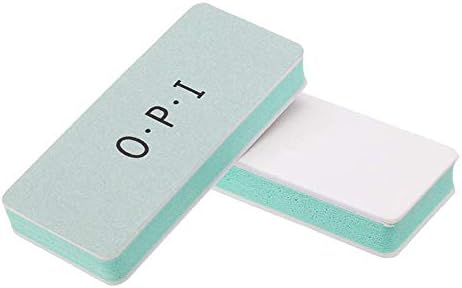 YAOBABBY 5pcs Nail Files and Buffer，Fashion Manicure Polish Sanding Nail Art Care Buffer Block Tool Green Sand Surface Sponge-5pcs