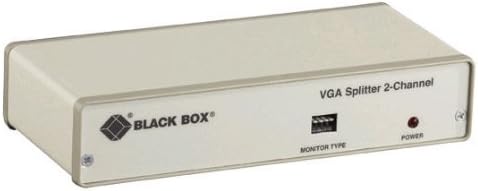 BLACK BOX NETWORK SERVICES Black Box Network Services Ac056a-R4 2 Chan Video Splitter Vga