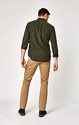 Mavi Mens Zach Regular Rise Straight Leg