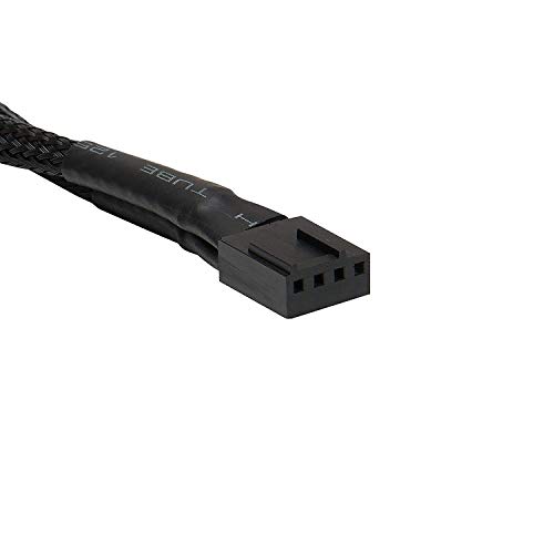 Easycargo Case Fan Splitter Cable, PWM Cable Splitter Duplicator, Case Fan Power Duplicator Converter, Dual Case Fan Power Adapter, Case Fan Y Cable (1-Pack) - Thumbnail 2