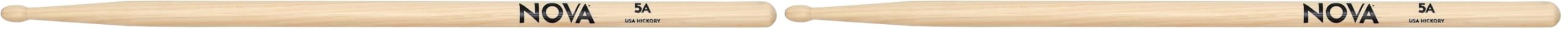 Vic FIrth - NOVA Drumsticks - 5A - Wood Tip (Pack of 2)