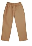 CLASSROOM Big Boys' Uniform Pull-On Husky Pant, Khaki, 14H