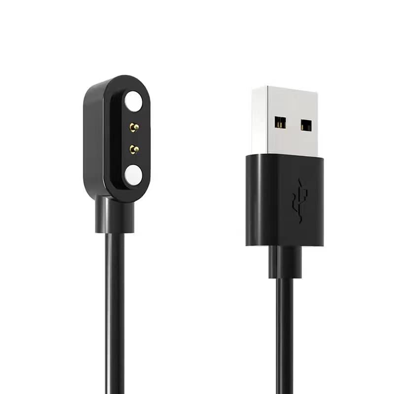 Smart Watch Magnet Charging USB Cables,2pin4mm,Compatible with Soudorv,Cillso,Dafit,Nerunsa,Radley,Reflex active