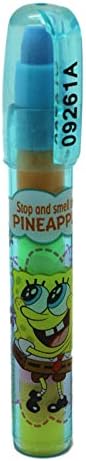 Spongebob"Stop and Smell the Pineapple" Blue Case Eraser Cartridge Pen