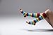 socks n socks-Women 5-Pairs Luxury Cotton Colorful Cool Fun Knee high Socks