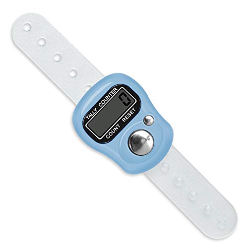 Electronic Finger Counter, 7-Pack Resettable 5 Digit LCD Electronic Digital Display Finger Hand Tally Counter Counting