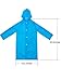 Mudder Children Raincoat Portable Raincoat Rain Poncho with Hoods and Sleeves (Blue)