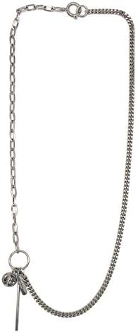 Haiden ロングネックレス ユニセックス メンズ レディース シルバー ニッケルフリー パリ発話題のジュエリー Candchipiona