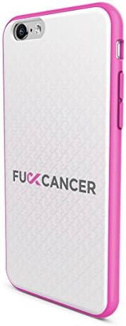 iPhone 6s/6 Plus X-Doria Case for a Cause TPU & Polycarbonate Protective Case, Fuck Cancer Pink Ribbons Wireless Phone Accessory