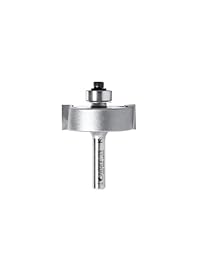 Amana Herramienta 49340 multi rabbet 1 Inch de diámetro por 1 2 inch Cut Altura 1 4 inch Vástago Router Bit con punta de carburo con 6 diferentes Rabbet profundidades 1 8 a 1 2 Pulgadas