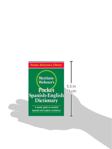 Merriam-Webster's Pocket Spanish-English Dictionary (Flexible paperback) (Pocket Reference Library) (English and Spanish Edition)