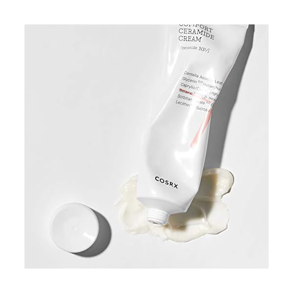 COSRX-Balancium-Comfort-Ceramide-Cream-80g-Strengthen-Skin-Barrier-Lightweight-Cream-Moisturizer-Soothe COSRX Balancium Comfort Ceramide Cream, 2.82 oz/80g | 50% Centella Asiatica Soothing & Long-lasting Facial Moisturiser…