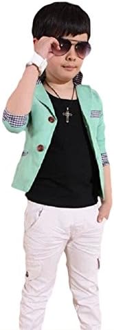 CK sky Boy's winter CoatSuit Jacket Preppy Style outwear 6T Light Green