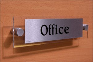 office – door sign – BigaMart