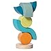 Manhattan Toy Boom Shock-A-Locka Wooden Stacking Toy for Toddlers