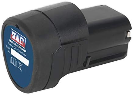 Sealey Cp1200Bp Cordless Power Tool Battery 12V 1.5Ah Li-Ion For Cp1200 Series, Black - Image 4